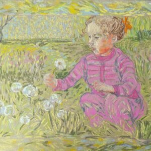 Gathering Dandelions