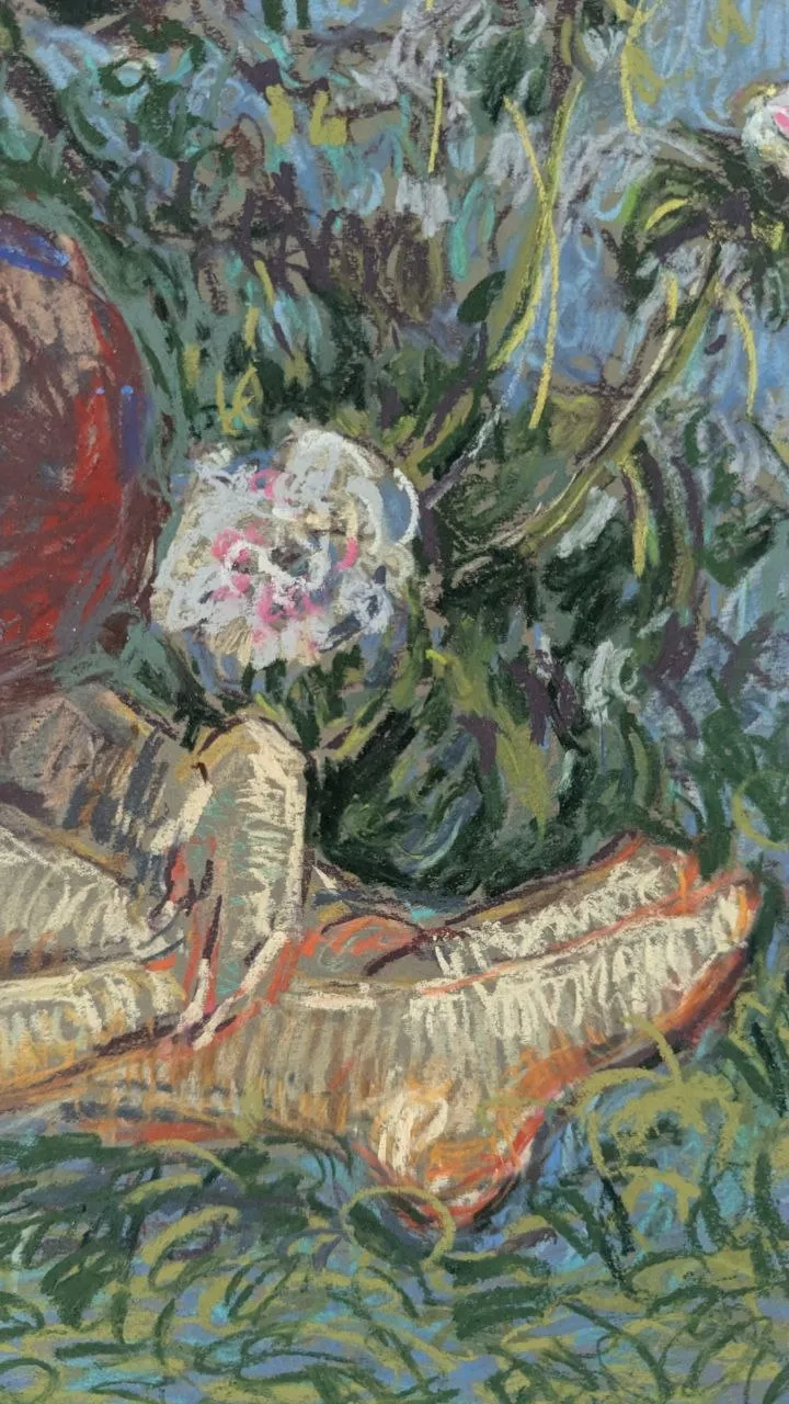 Una obra pictórica de Alexandra Kozeykina