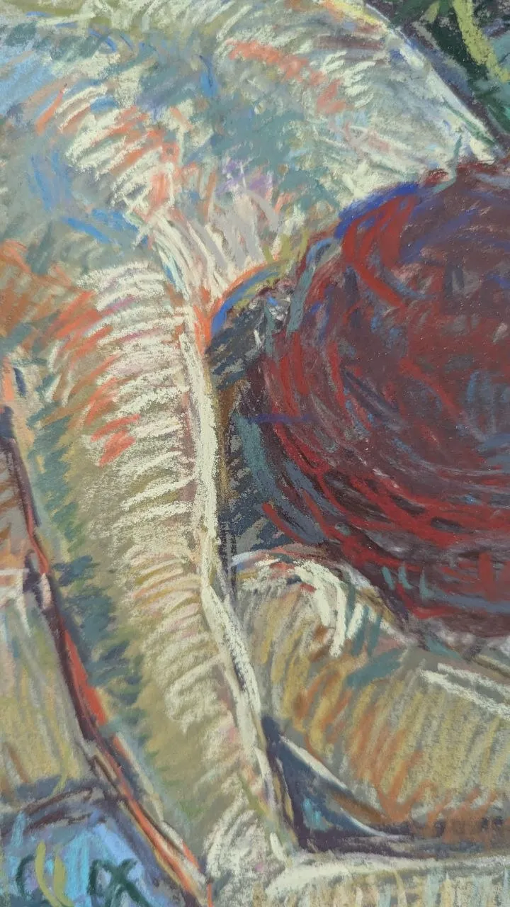 Fragmento de una obra de Alexandra Kozeikina